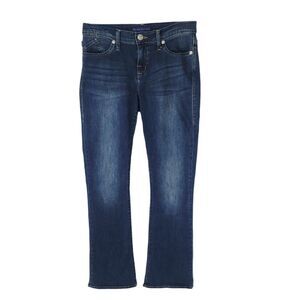 Rock & Republic Jeans Womens 10 Bootcut Kasandra Stretch Logo Blue Denim Pants